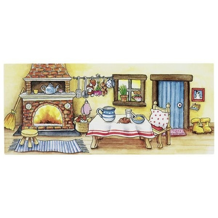 Teatrzyk stolikowy dla pacynek na palce