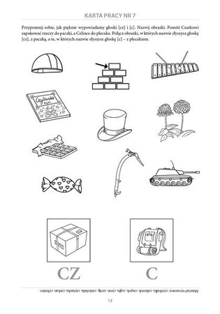 Paczka czy packa? Różnicowanie głosek CZ – C