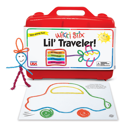 Woskowe sznureczki Wikki Stix - Walizka Lil 48 szt