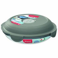 Pojemnik lunchowy szklany talerz 0.7l Picnik Concept Adult szary