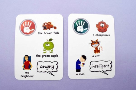 Fun Card English ADJECTIVES, COMPARATIVES AND SUPERLATIVES