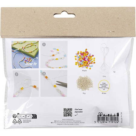 Zestaw do biżuterii Koraliki na gumce