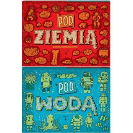 Pod ziemią pod wodą Wydawnictwo Dwie Siostry