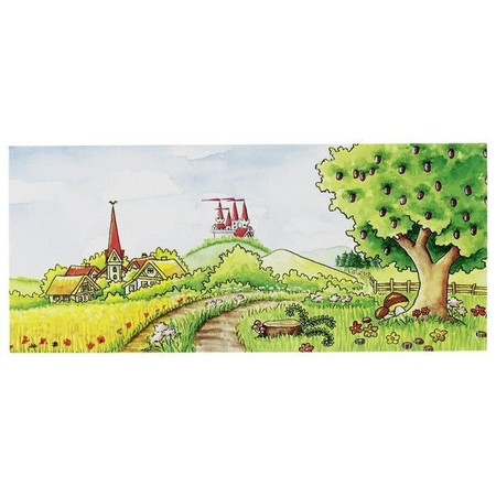 Teatrzyk stolikowy dla pacynek na palce