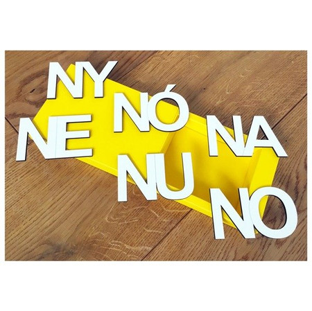 Sylaby Sekundarne 3D (Na, Ne, No, Nu, Nó, Ny)