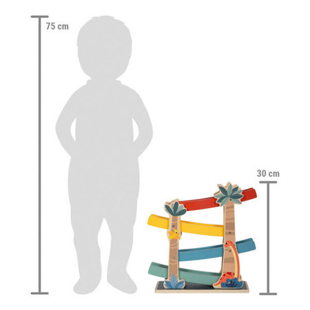 Kulodrom zjeżdżalnia kulek Dino Small Foot