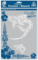 Szablon A4 21x30 cm Rekin Maori