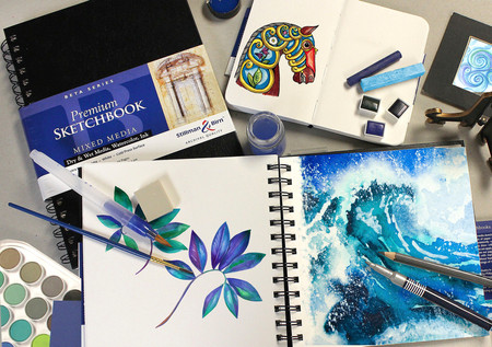 Szkicownik Beta 14x21,6 cm 270gsm Tw.Op.