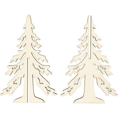 Choinka Naturalna ze sklejki H: 20 cm