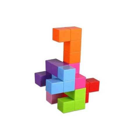 Magnetyczne klocki tetris Magic Magnetic Cubes, 56 elementów
