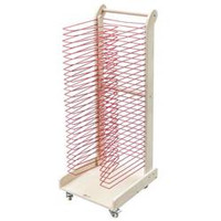 CLASSIC WORLD EDU Stojak do Suszenia Prac Plastycznych - 30 Poziomów