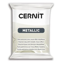 Modelina Cernit Metaliczna Perłowa Biała