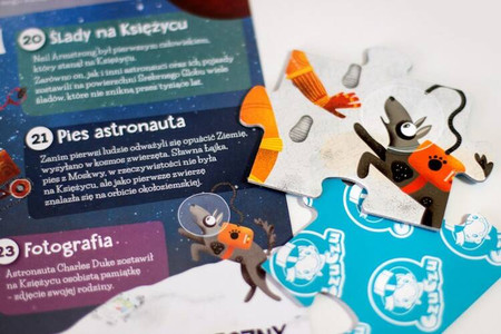 Puzzle obserwacyjne kosmos 60 el. 4+ CzuCzu