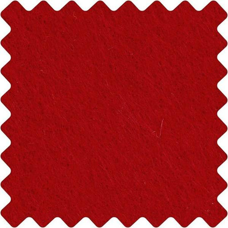 Filc ark. A2 grubość 3 mm Czerwony