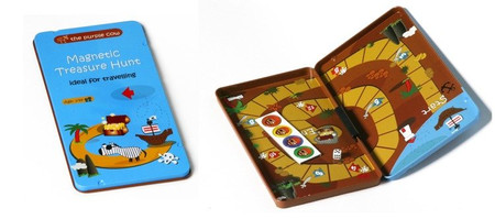 Gra magnetyczna The Purple Cow - Wyspa Skarbów