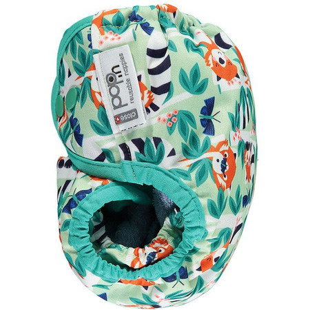 Close, Pop-in pieluszka wielorazowa AIO Z NAPAMI, Red Panda