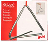 Trójkąt muzyczny metalowy duży 16 cm Goki