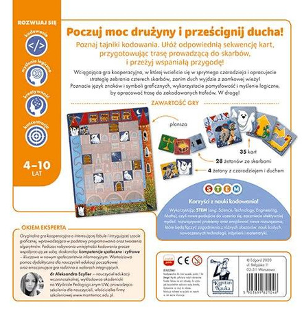 Kapitan Nauka. Zakodowany zamek. Gra na kodowanie