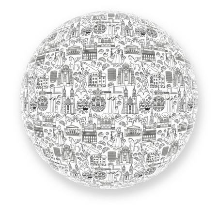 Piłka Balonowa do kolorowania XXL 85 cm POZNAŃ