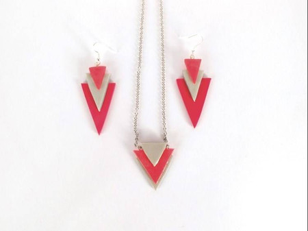 Szablon do Wycinania Trójkąty