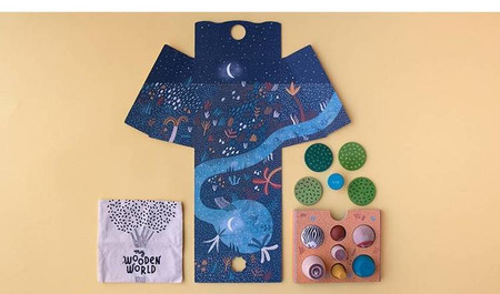 Drewniana układanka Sawanna - Mój Drewniany Świat | Londji®