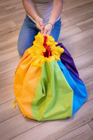 Wielofunkcyjny Worek Animacyjny 1,5m tęczowy