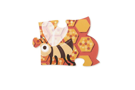 Scratch, Dwustronne Puzzle XL (2 x 20 elem) Pszczoły i Ul