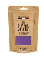 Baza mydlana glicerynowa Transparentna Fioletowa