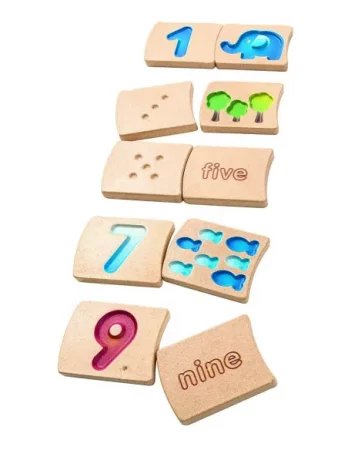 PlanToys | Cyferki 1 - 10 (AJ) PT5641