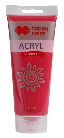 Farba akrylowa Studio 200 ml magenta Happy Color