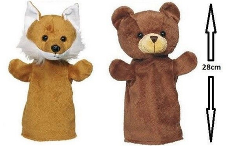 Pacynka na rękę welurek Goki