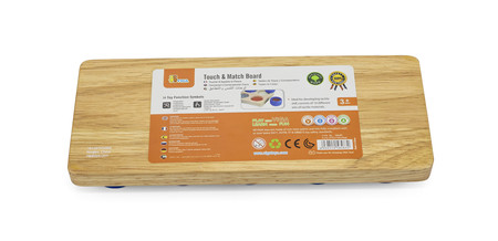 Sorter sensoryczny - Cylindry dotykowe - układanka zmysłów