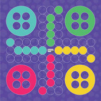 Mata Animacyjna Gra planszowa XL Chińczyk