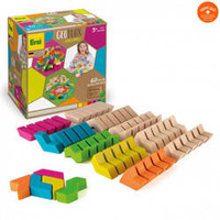 Klocki drewniane GeoBlox MaxiMix 60 el. Erzi 44329