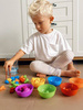 WOOPIE Gra Edukacyjna Sorter Kolorów Zwierzęta  44 el.