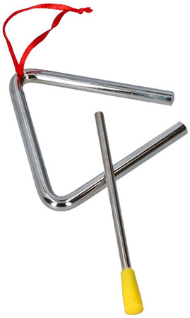 Trójkąt muzyczny metalowy TRIANGEL