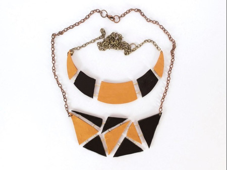 Szablon do Wycinania Naszyjnik Mozaika