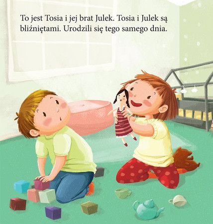 (Nie) tacy sami. Tom 1. Tosia i Julek robią siku