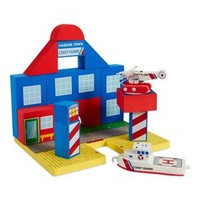 Zabawka do kąpieli BathBlocks - Straż przybrzeżna z helikopterem 19 el.