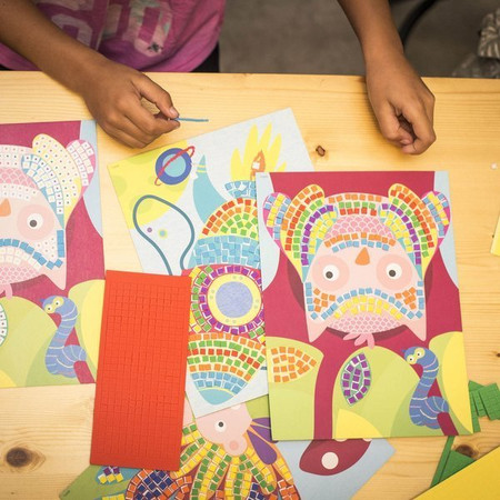 Zestaw artystyczny Apli Kids mozaika - Zwierzęta