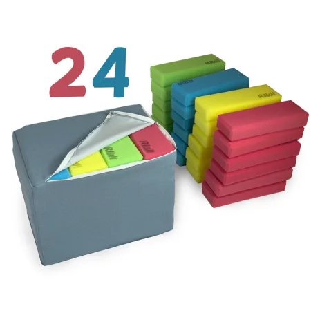 Pokrowiec Torba na klocki 24 szt. Riwi Compact Bag różne kolory