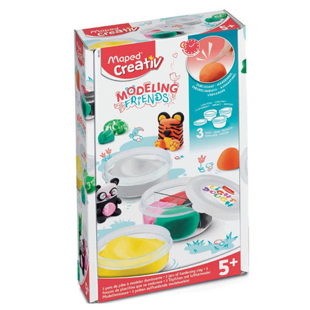 Creativ masa plastyczna Friends uzupełnienie 2x18g, 1x31g (6)