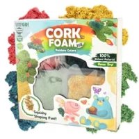 Masa korkowa - kolorowa - 4 kolory