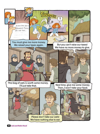 Komiks dla dzieci po angielsku School Adventures Level 2 Część 6