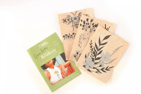 Zestaw do wyszywania na ubraniach Miłośniczka Przyrody