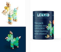 Lekkid, Konstrukcyjne drewniane i świecące klocki - Magiczna lampa