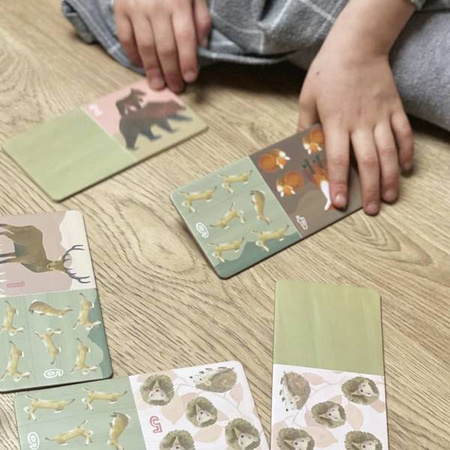 Domino retro Leśne Zwierzęta | Egmont Toys®