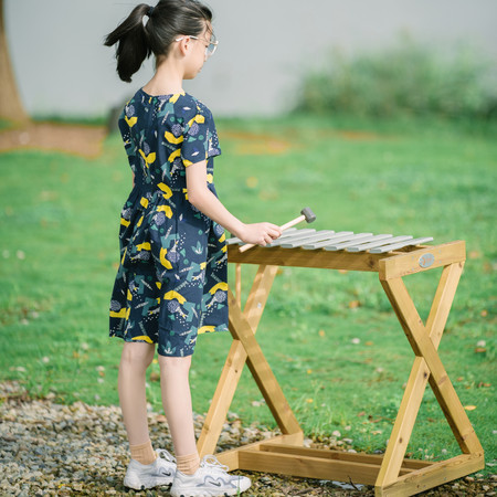 CLASSIC WORLD EDU Instrument Muzyczny Ksylofon Duże Cymbałki