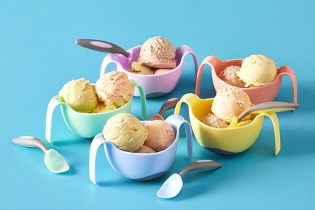 Pierwsze sztućce dla niemowląt, Gelato Banana Split, b.box