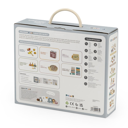 VIGA Zestaw Zabawek Edukacyjnych "Little Thinkers" Pudełko Box od 24 miesiąca do 36 miesiąca